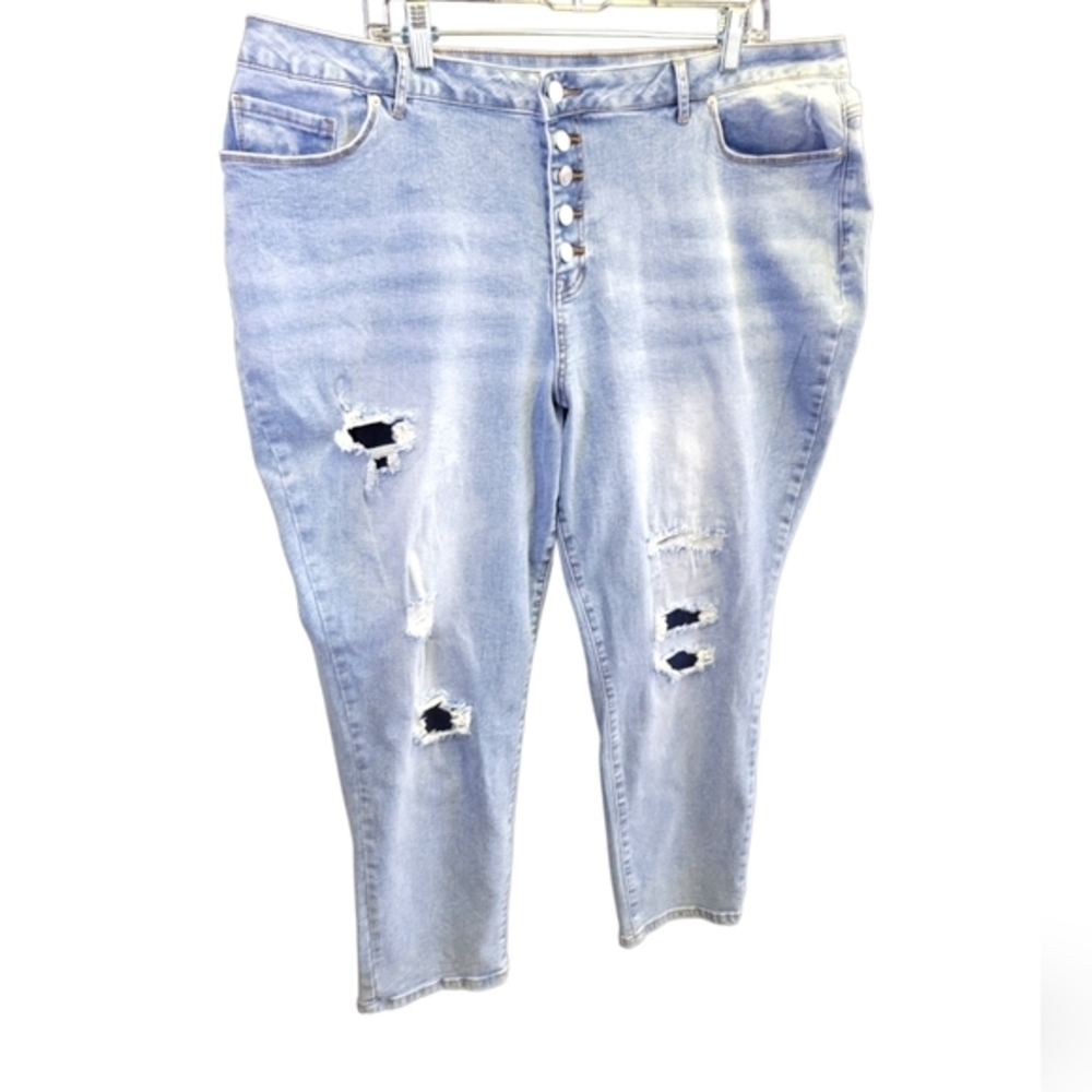 It's Distressed Women's‎ Denim Jeans sz 20